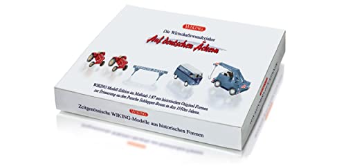 Wiking 099095 Set Porsche-Schlepper mit Demag-Mobilkran Spur H0 1:87 Geschenkset von Wiking