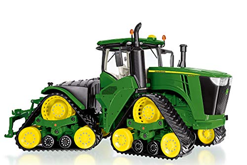 WIKING 077849 John Deere 9620RX Modelltraktor, 1:32, Metall/Kunststoff, Ab 14 Jahre, Viele Funktionen, 4 mitlaufende Raupenlaufwerke, Bewegliches Knickgelenk von Siku