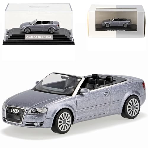 Wiking A-U-D-I A4 A 4 Akoya Silber B7 B 7 2006-2009 Cabrio Cabriolet Ho H0 1/87 Modellauto Modell Auto Sonderangebot Wiking A-U-D-I A4 A 4 Akoya Silber B7 B 7 2006-2009 Cabrio Cabriolet Ho H0 1/87 Modellauto Modell Auto Sonderangebot von Wiking