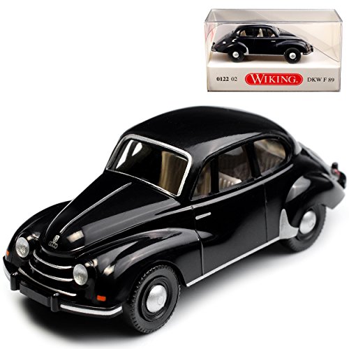 Wiking DKW F 89 Limousine Dunkel Blau Schwarz 1950-1954 H0 1/87 Modell Auto von Wiking