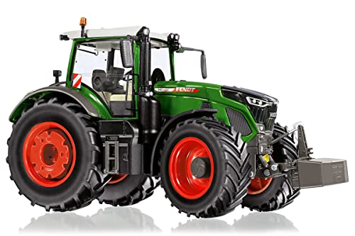 WIKING 077865 Fendt 942 Vario, Modell-Traktor, 1:32, Metall/Kunststoff, Ab 14 Jahre, Viele Funktionen, Abnehmbares Frontgewicht, Wechselbare Räder, Bewegliche Ober- und Unterlenker von Wiking