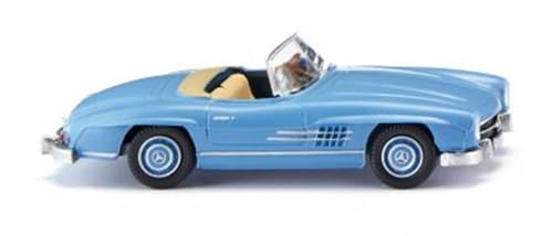 Wiking H0 023301 Mercedes Benz 300 SL Cabrio - hellblau, Spur H0 1/87 Kein Spielzeug!! Wiking H0 023301 Mercedes Benz 300 SL Cabrio - hellblau, Spur H0 1/87 Kein Spielzeug!! von Wiking