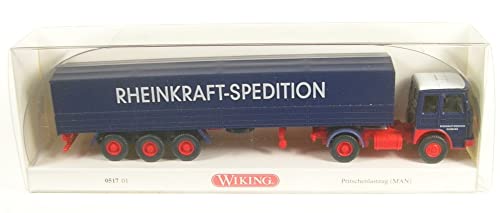 Wiking H0 Pritschensattelzug MAN Wiking H0 Pritschensattelzug MAN von Wiking