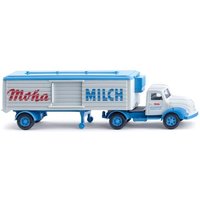 Wiking - Kühlkoffersattelzug (Magirus) "Moha Milch" von Wiking