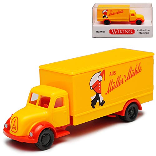 Wiking Magirus LKW Müllers Mühle Orange Maßstab N 1/160 Modell Auto Wiking Magirus LKW Müllers Mühle Orange Maßstab N 1/160 Modell Auto von Wiking