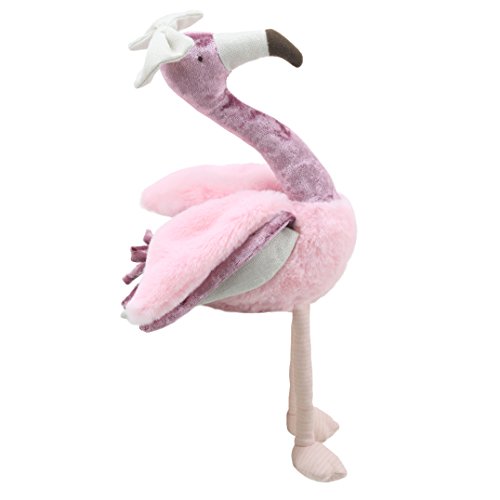 Wilberry Freunde Flamingo Plüschtier von The Puppet Company