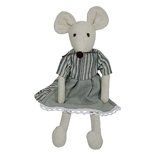 Wilberry Leinen-Maus Mädchen Plüschtier, WB004225 von The Puppet Company