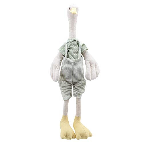 Wilberry - Linen - Goose in Dungarees Soft Toy - WB004226 Wilberry - Linen - Goose in Dungarees Soft Toy - WB004226 von Wilberry