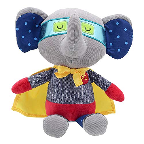 Wilberry Superhelden-Elefant Plüschtier von The Puppet Company