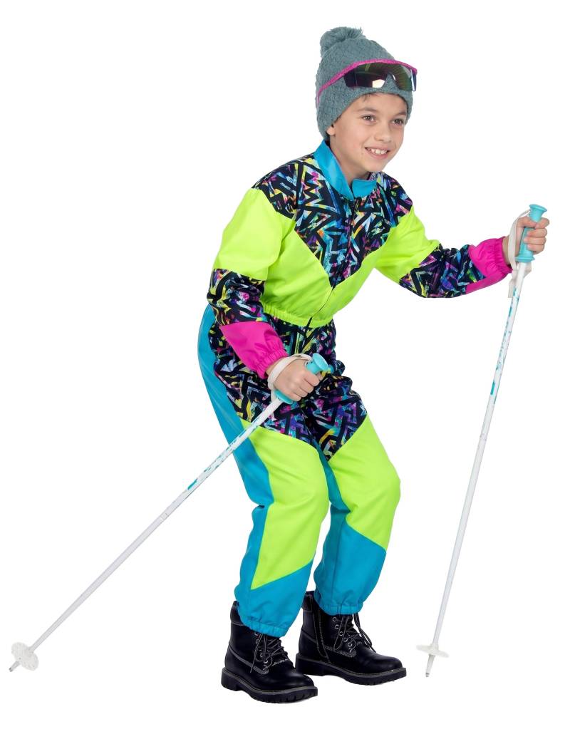 80er Jahre Skianzug Kostüm für Kinder 80er Jahre Skianzug Kostüm für Kinder von Wilbers Karnaval BV