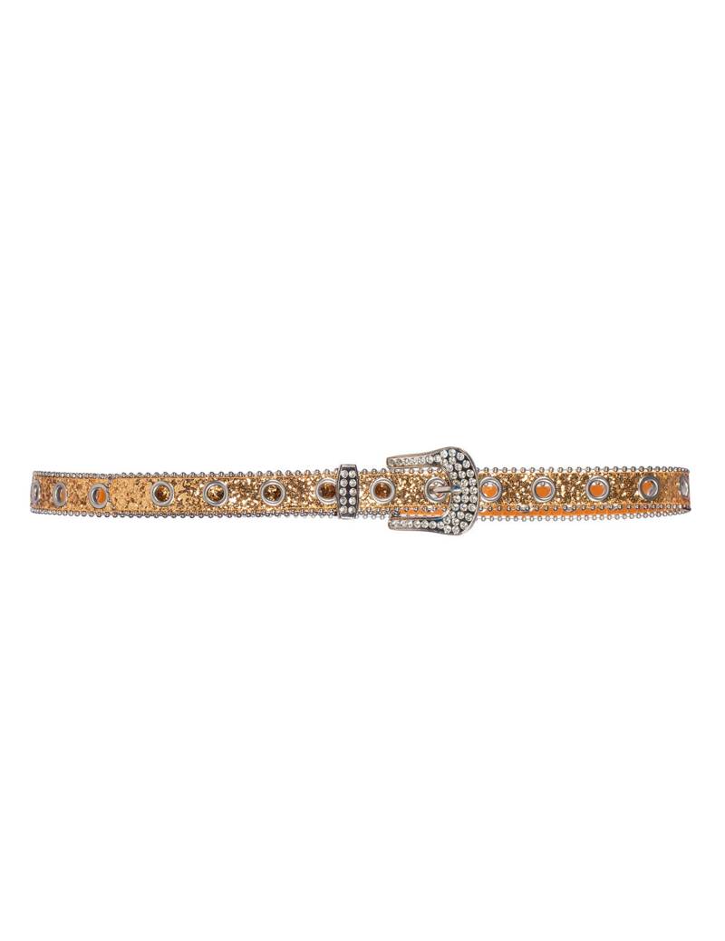 Goldener Paillettengürtel mit Strass-Schnalle für Erwachsene Goldener Paillettengürtel mit Strass-Schnalle für Erwachsene von Wilbers Karnaval BV