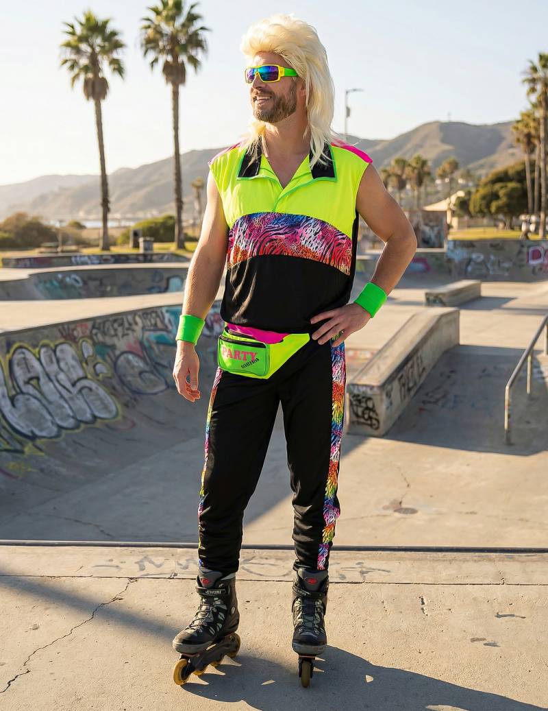 Kitschiges 80er Jahre Herren-Kostüm von Wilbers Karnaval BV