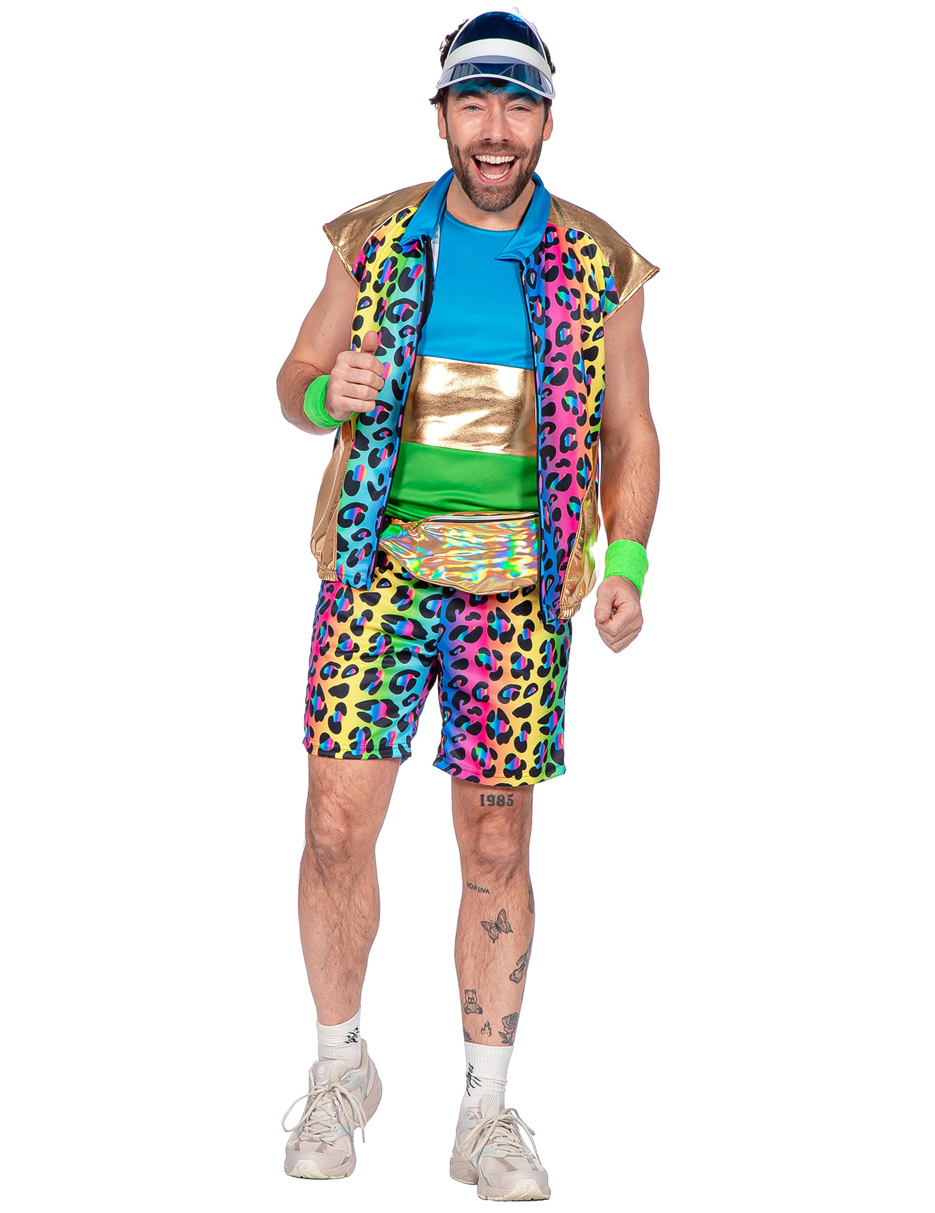 Kitschiges Panther Kostüm Bunt für Herren Kitschiges Panther Kostüm Bunt für Herren von Wilbers Karnaval BV