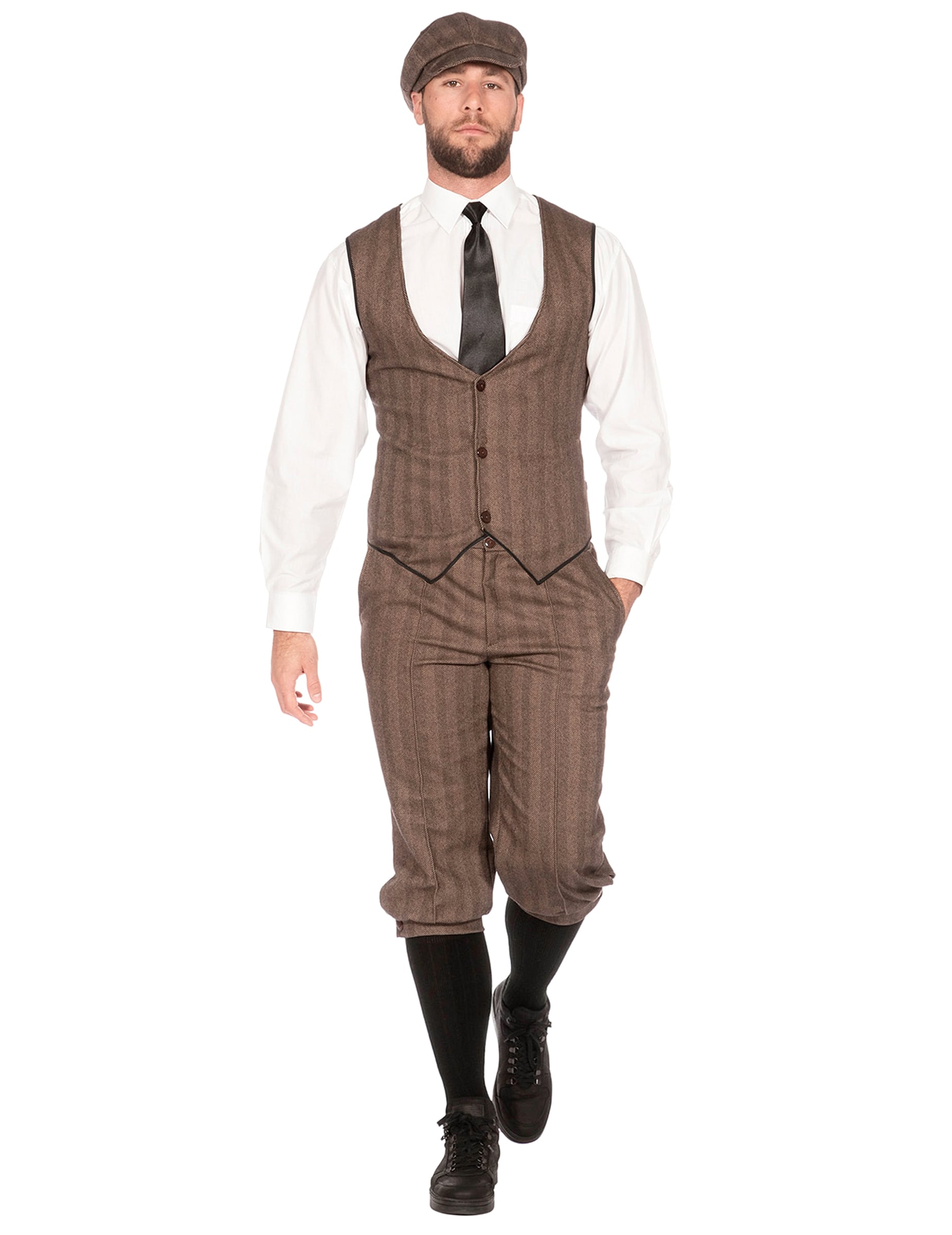 Luxus 20er Jahre Kostüm Braun für Herren Luxus 20er Jahre Kostüm Braun für Herren von Wilbers Karnaval BV