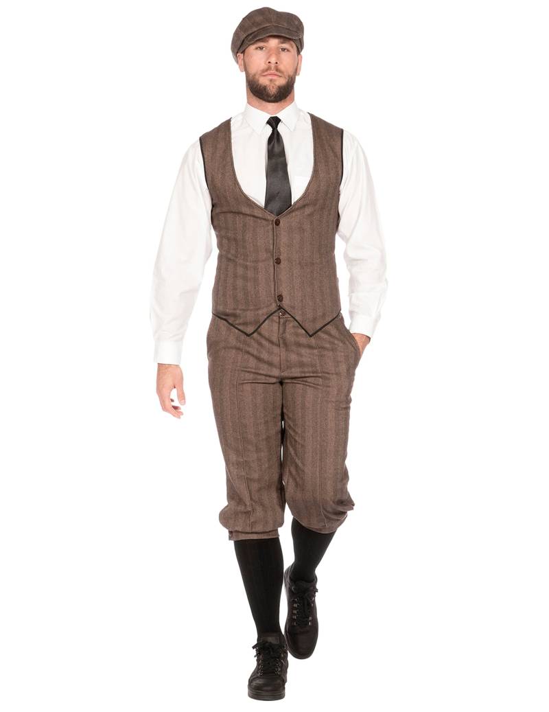Luxus 20er Jahre Kostüm Braun für Herren Luxus 20er Jahre Kostüm Braun für Herren von Wilbers Karnaval BV