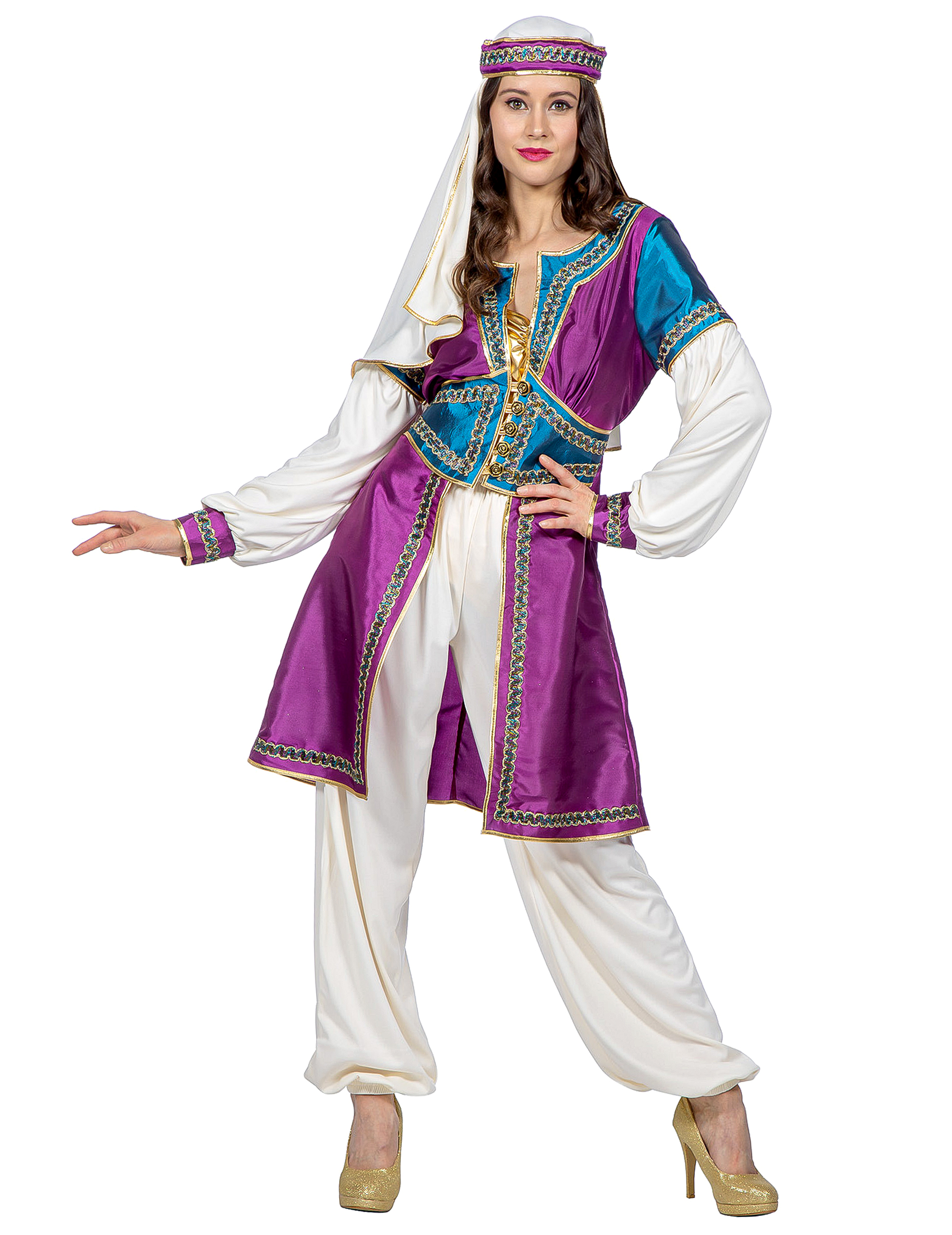Luxus Orient Prinzessin Kostüm für Damen Luxus Orient Prinzessin Kostüm für Damen von Wilbers Karnaval BV