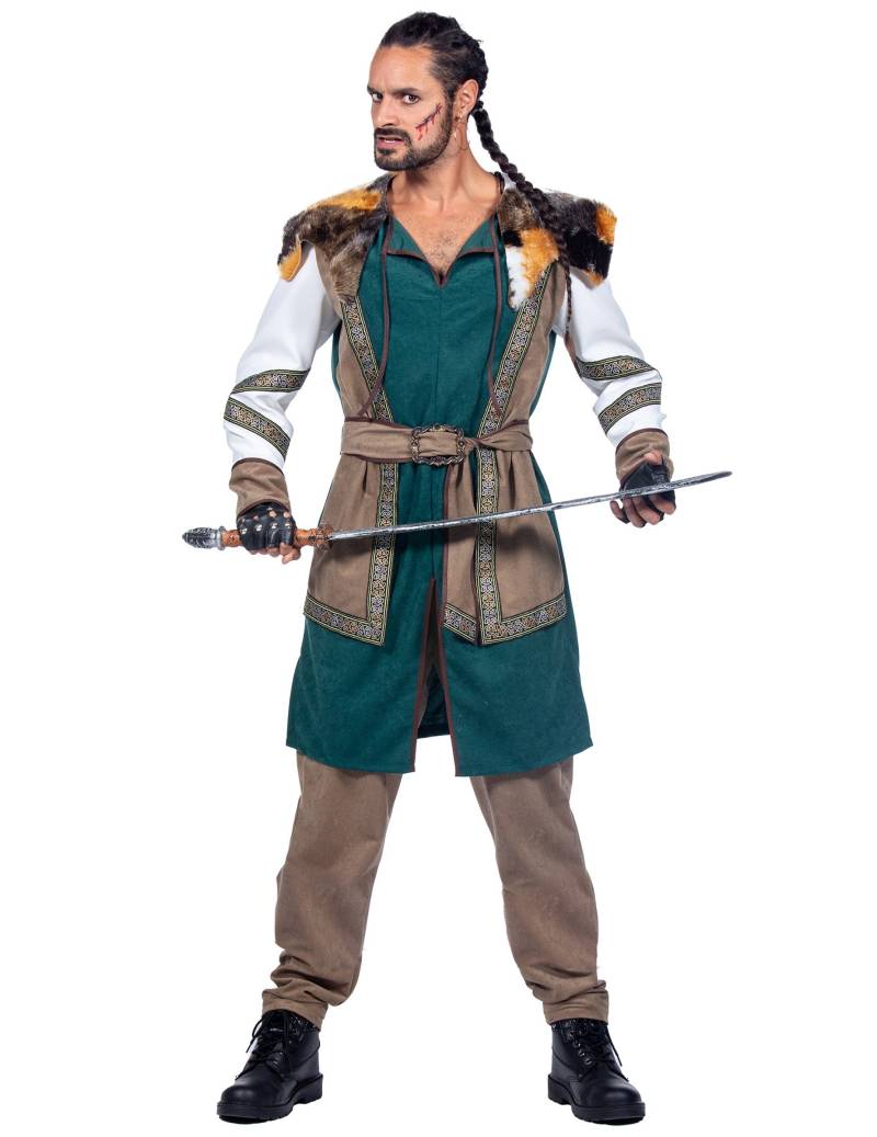Wikinger Krieger Kostüm Deluxe für Herren von Wilbers Karnaval BV
