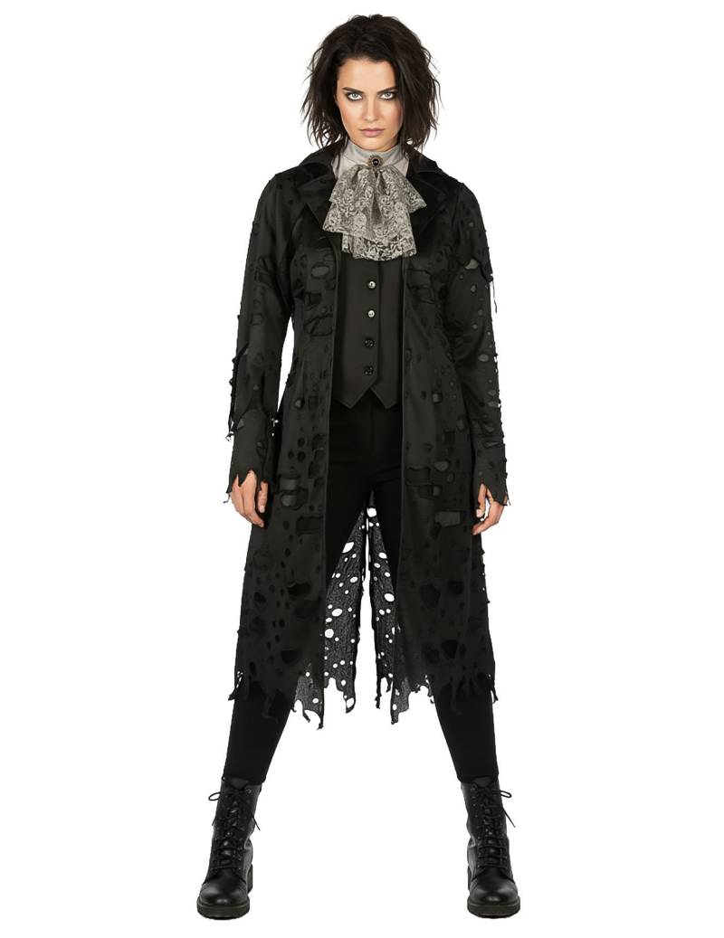 Zombie Langjacke für Damen schwarz Zombie Langjacke für Damen schwarz von Wilbers Karnaval BV