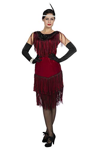 Wilbers & Wilbers Damen Kostüm 20er Jahre Kleid Charleston Karneval Fasching Gr. 46 von Wilbers & Wilbers