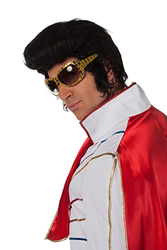 Elvis Perücke, Schwarz Elvis Perücke, Schwarz von Wilbers