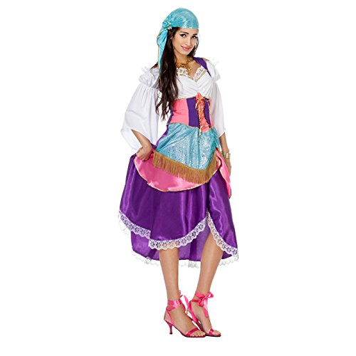 NEU Damen-Kostüm Zigeunerin, bunt, Gr. 40 von Wilbers