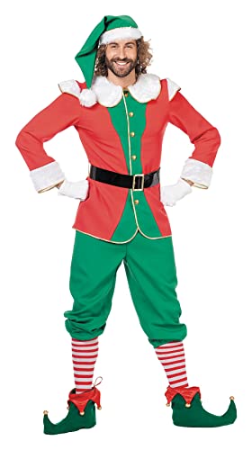 Wichtel Kostüm Herrenkostüme Herren Karneval Fasching Rot Grün Wichtel Kostüm Herrenkostüme Herren Karneval Fasching Rot Grün von WILBERS & WILBERS