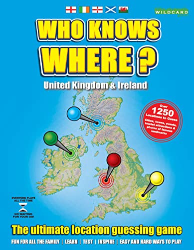 Wer weiß, wo – Großbritannien und Irland – Familien-Brettspiel der britischen Inseln Wer weiß, wo – Großbritannien und Irland – Familien-Brettspiel der britischen Inseln von Wild Card Games