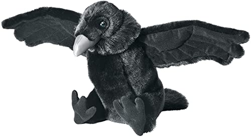 Wild Republic Cuddlekins Rabe, Stofftier, Baby-Geschenk für Mädchen und Jungen, Kinder Plüschtier, Kuscheltier Für Babys, Spielzeug aus Recyclingmaterial, 30 cm Wild Republic Cuddlekins Rabe, Stofftier, Baby-Geschenk für Mädchen und Jungen, Kinder Plüschtier, Kuscheltier Für Babys, Spielzeug aus Recyclingmaterial, 30 cm von WILD REPUBLIC