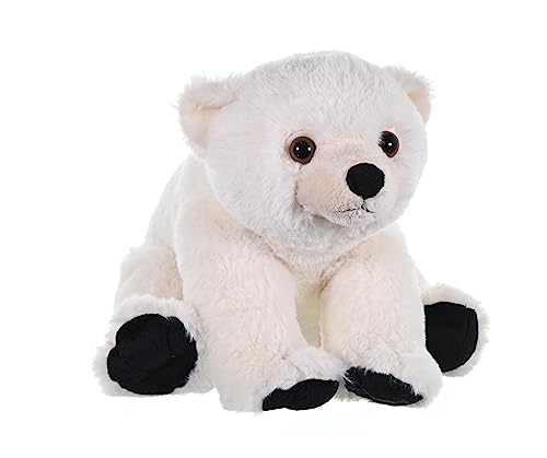 Wild Republic Cuddlekins Eisbär Baby, Stofftier, Baby-Geschenk für Mädchen und Jungen, Kinder Plüschtier, Kuscheltier Für Babys, Spielzeug aus Recyclingmaterial, 30 cm von Wild Republic