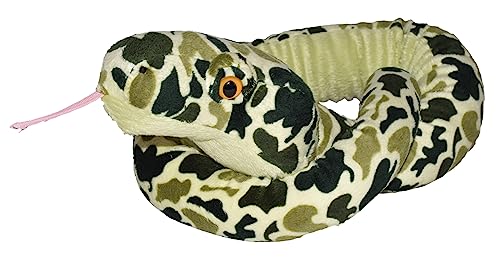 Wild Republic 10950 11105 - Schlangesss, Camouflage, 135 cm, grün von Wild Republic