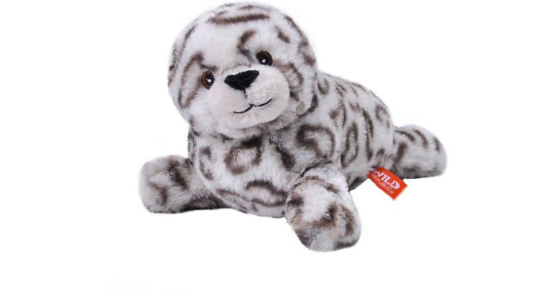 EcoKins Mini Robbe grau/schwarz von Wild Republic