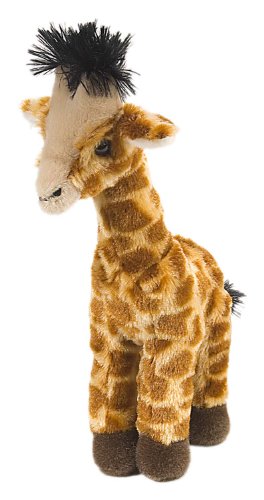 Wild Republic 10814 10836 Plüsch Giraffen Baby Cuddlekins Kuscheltier, Plüschtier, 20cm, braun von Wild Republic