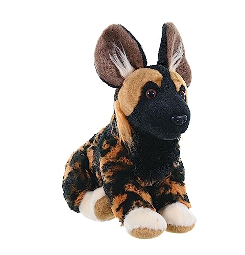 WILD REPUBLIC Cuddlekins Mini Afrikanischer Wildhund, Stofftier, Baby-Geschenk für Mädchen und Jungen, Kinder Plüschtier, Kuscheltier Für Babys, Spielzeug aus Recyclingmaterial, 20 cm von WILD REPUBLIC