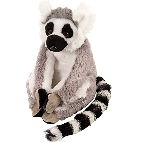 Wild Republic 10862 Republic 10880 Plüsch Lemur Katta, Cuddlekins Kuscheltier, Plüschtier, 20 cm von WILD REPUBLIC