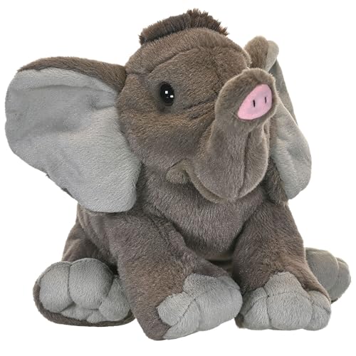 Wild Republic 10884 10904 Plüsch Elefanten Baby, Cuddlekins Kuscheltier, Plüschtier, 30 cm, Afrikanisches Elefantenbaby Wild Republic 10884 10904 Plüsch Elefanten Baby, Cuddlekins Kuscheltier, Plüschtier, 30 cm, Afrikanisches Elefantenbaby von WILD REPUBLIC