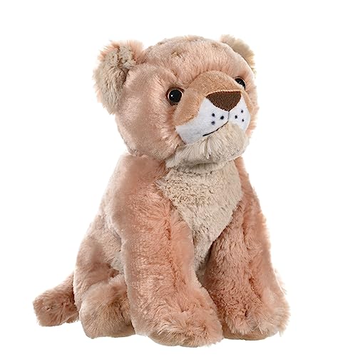 Wild Republic 10887 10911 Plüsch Löwen Baby, Cuddlekins Kuscheltier, Plüschtier, 30cm von Wild Republic