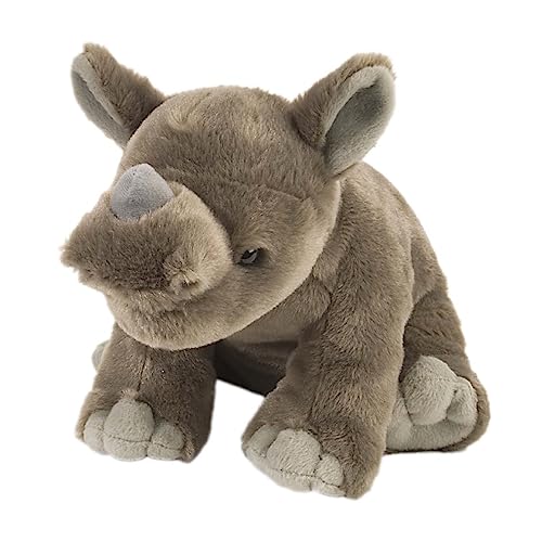 Wild Republic Plüsch Nashorn Baby, Cuddlekins Kuscheltier, Plüschtier, 30cm, 10915 von WILD REPUBLIC