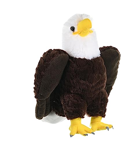 Wild Republic 10896 Republic 10919 Plüsch Adler, Cuddlekins Kuscheltier, Plüschtier, 30cm, Weißkopfseeadler Wild Republic 10896 Republic 10919 Plüsch Adler, Cuddlekins Kuscheltier, Plüschtier, 30cm, Weißkopfseeadler von WILD REPUBLIC