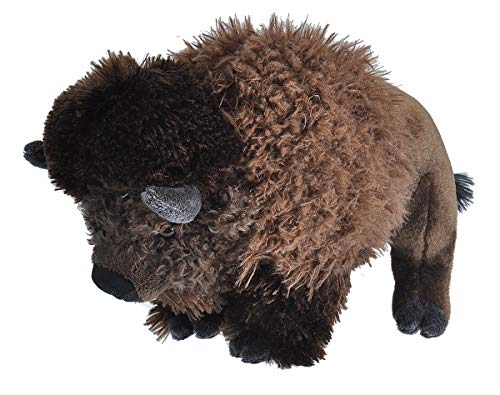 Wild Republic 10922 Republic Plüsch Bison, Cuddlekins Kuscheltier, Plüschtier, 30cm von WILD REPUBLIC