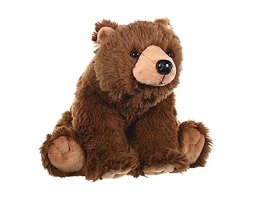 Wild Republic Cuddlekins Braunbär, Stofftier, Baby-Geschenk für Mädchen und Jungen, Kinder Plüschtier, Kuscheltier Für Babys, Spielzeug aus Recyclingmaterial, 30 cm von Wild Republic