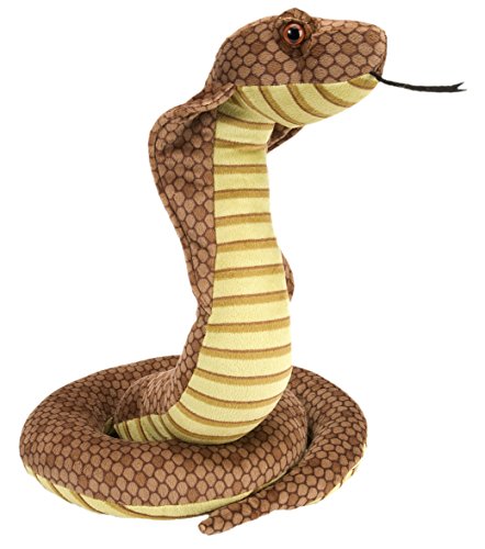 Wild Republic 11477 12233 Plüsch Schlange Kobra, Cuddlekins Kuscheltier, Plüschtier, 30 cm Wild Republic 11477 12233 Plüsch Schlange Kobra, Cuddlekins Kuscheltier, Plüschtier, 30 cm von WILD REPUBLIC