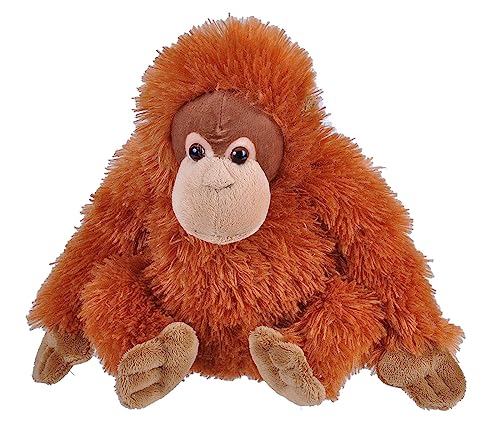 Wild Republic Plüsch Orangutan Weibchen, Cuddlekins Kuscheltier, Plüschtier, 20cm von WILD REPUBLIC