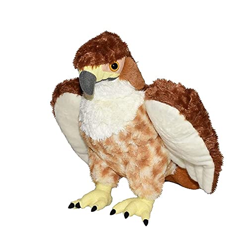 Wild Republic Cuddlekins Roter Schwanzfalke, Stofftier, Baby-Geschenk für Mädchen und Jungen, Kinder Plüschtier, Kuscheltier Für Babys, Spielzeug aus Recyclingmaterial, 30 cm, Red Wild Republic Cuddlekins Roter Schwanzfalke, Stofftier, Baby-Geschenk für Mädchen und Jungen, Kinder Plüschtier, Kuscheltier Für Babys, Spielzeug aus Recyclingmaterial, 30 cm, Red von WILD REPUBLIC