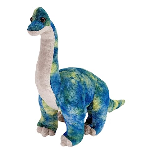 WILD REPUBLIC Dinosaur Medium Brachiosaurus, Dinosaurier, Mädchen und Jungs Geschenk, Schmusetier für Babys, Nachhaltiges Kuscheltier mit Einer Füllung aus recycelten Wasserflaschen, 38 cm WILD REPUBLIC Dinosaur Medium Brachiosaurus, Dinosaurier, Mädchen und Jungs Geschenk, Schmusetier für Babys, Nachhaltiges Kuscheltier mit Einer Füllung aus recycelten Wasserflaschen, 38 cm von WILD REPUBLIC