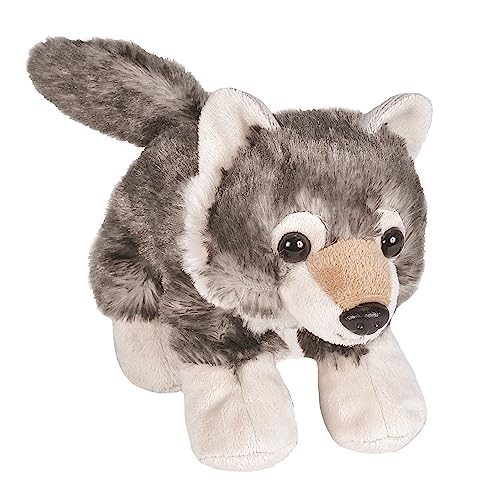 Wild Republic 14911 Republic Hug'ems Plüschtier, Kuscheltier, Wolf 18cm von Wild Republic