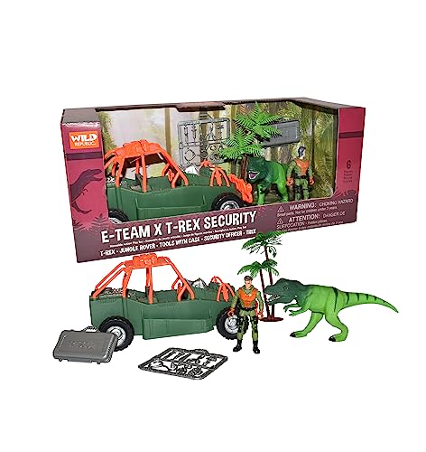 Wild Republic 16830 X T-Rex Spielset E-Team Box Set von Wild Republic