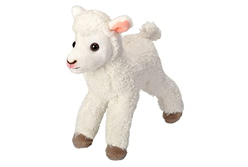 Wild Republic Cuddlekins Mini Lamm, Stofftier, Baby-Geschenk für Mädchen und Jungen, Kinder Plüschtier, Kuscheltier Für Babys, Spielzeug aus Recyclingmaterial, 20 cm von WILD REPUBLIC