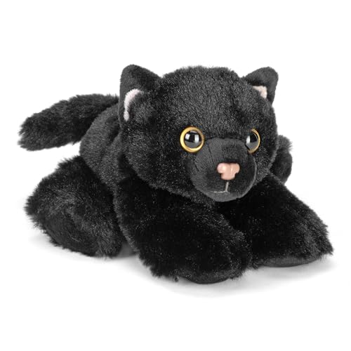 Wild Republic 18089 Plüschtier, schwarz, Schwarze Katze von WILD REPUBLIC