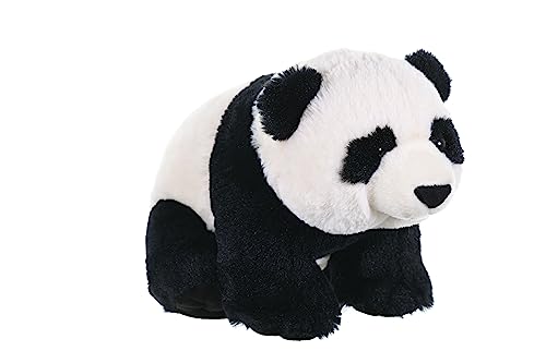 Wild Republic 17580 19363 Plüsch Panda, Cuddlekins Kuscheltier, Plüschtier, 30 cm, Black von WILD REPUBLIC