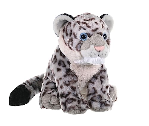 Wild Republic 19369 Leopardo de Las Nieves Peluches Cuddlekins, Schneeleopardenjunges, 30 cm von Wild Republic